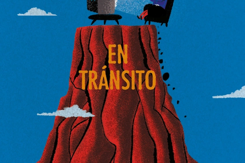 Ilustración montaña televisión Darío Adanti