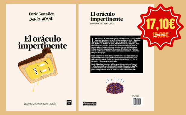 Imagen portada y contraportada El oráculo impertinente con descuento en nuestra tienda