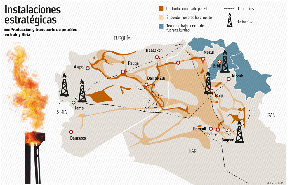 El petróleo del Estado Islámico Alternativas Económicas
