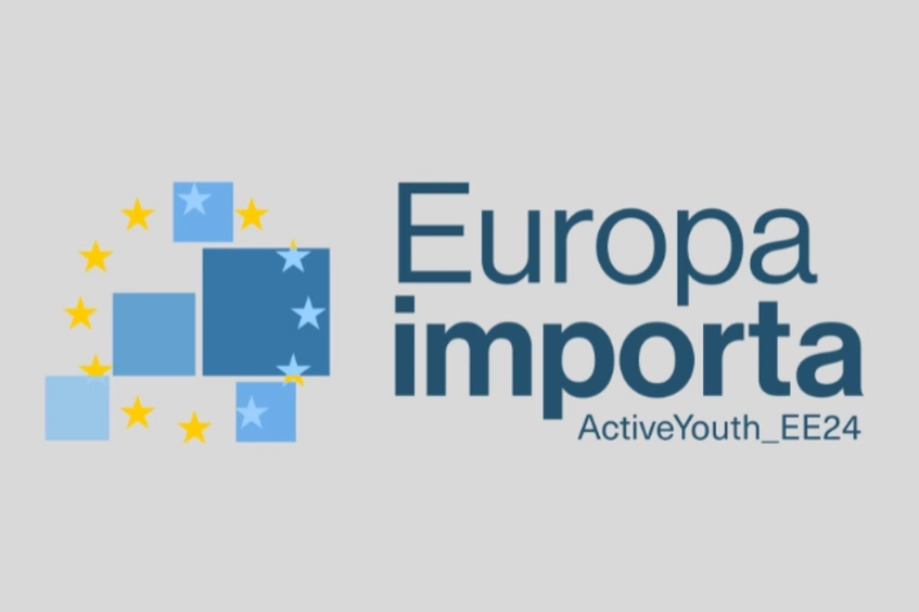 Logo Europa importa - fondo gris