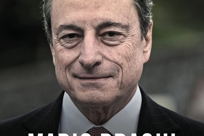 Portada de Mario Draghi, el artífice