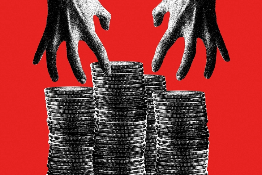 manos dinero bancos