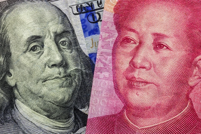 Billetes EEUU China