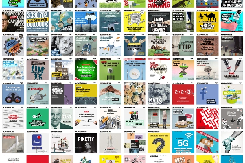 100 portadas Alternativas económicas
