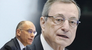 Letta y Draghi